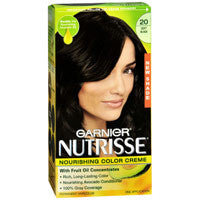 Garnier Nutrisse Nourishing Hair Color Creme With Fruit Oil Concentrates, #20 - 1 Ea